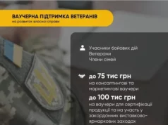 Оголосили конкурс ваучерів для бізнесу ветеранів та їхніх родин
