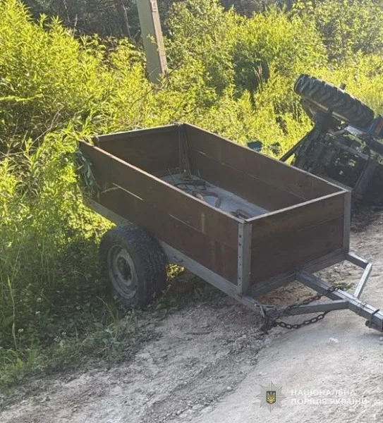 image У селі Майдан Львівського району в ДТП загинув водій мототрактора