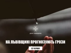 23 червня на Львівщині прогнозують грози: рятувальники нагадують про безпеку 23 червня на Львівщині прогнозують грози: рятувальники нагадують про безпеку