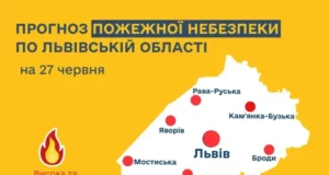 27 червня очікується надзвичайна пожежна небезпека