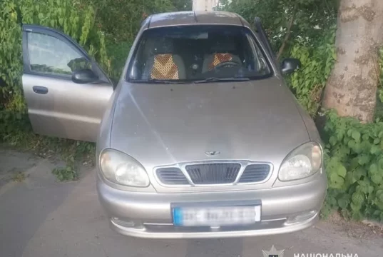 У Стебнику затримали підозрюваного в незаконному заволодінні Daewoo Lanos