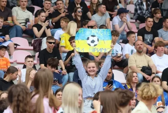 Національна збірна України з футболу провела відкрите тренування у Львові