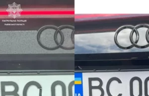 На Львівщині водій змінив літеру на номерному знаку й отримав штраф