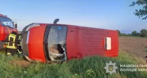 На Львівщині у ДТП загинула водійка мікроавтобуса