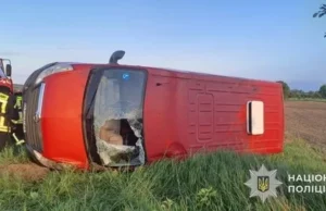 На Львівщині у ДТП загинула водійка мікроавтобуса