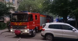 У Львові загорілося горище багатоповерхівки на вулиці Симоненка