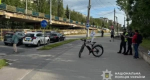 У Львові на вулиці Княгині Ольги велосипедист травмував жінку
