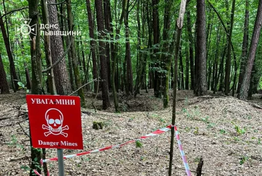 На Золочівщині піротехніки знищили артснаряд часів Другої світової війни