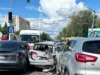 У Львові нетверезий водій спричинив масштабну ДТП на Стрийській: двоє травмованих