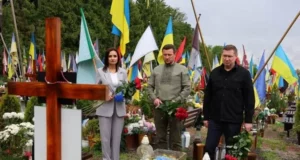 На Львівщині вшанували полеглих Героїв з Херсонщини та відзначили річницю центру підтримки ВПО