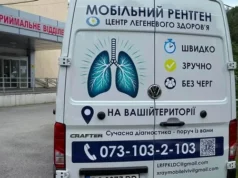 Рентгенмобіль Центру легеневого здоров’я обстежуватиме мешканців кількох громад Львівщини