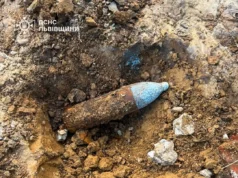 У селі Голубиця на Золочівщині знищили артснаряд часів Другої світової війни У селі Голубиця на Золочівщині знищили артснаряд часів Другої світової війни