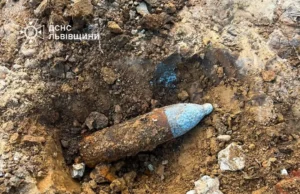 У селі Голубиця на Золочівщині знищили артснаряд часів Другої світової війни У селі Голубиця на Золочівщині знищили артснаряд часів Другої світової війни