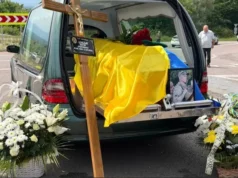 У Дрогобичі попрощалися з полеглим прикордонником Юрієм Цициком