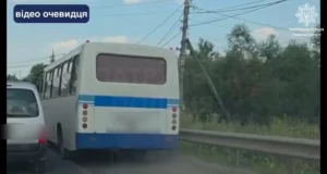 У Малехові водія маршрутки покарали за рух узбіччям