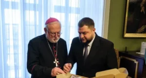Архієпископ Пол Річард Ґаллаґер відвідав Львівщину та обговорив звільнення полонених