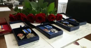 У Дрогобицькій РДА вшанували загиблих і зниклих безвісти захисників району