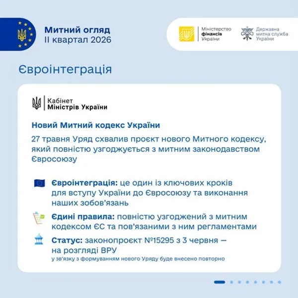 image Українська митниця підбила підсумки ІІ кварталу 2026 року