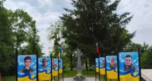 У селі Лугове на Золочівщині відкрили Алею слави полеглим захисникам