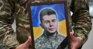 У Самборі попрощалися з молодшим лейтенантом Юрієм Баранецьким