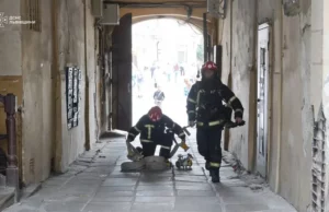 У центрі Львова загасили пожежу в підвалі житлового будинку