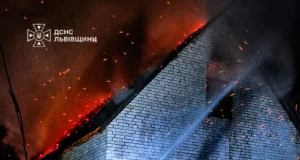 У Бісковичах на Самбірщині під час пожежі житлового будинку загинула жінка