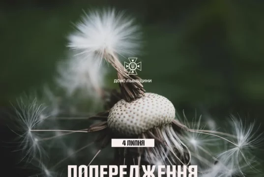 4 липня на Львівщині очікують пориви сильного вітру