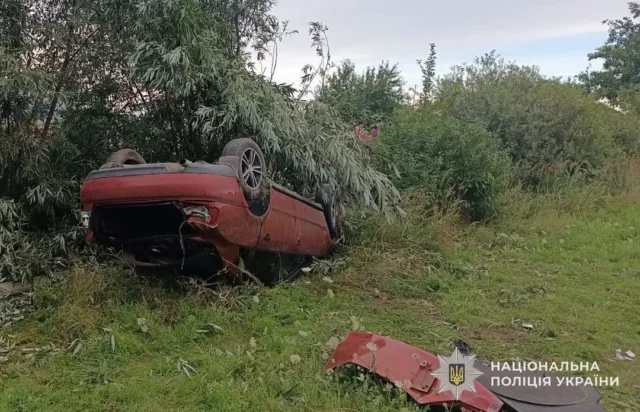 У селі Волиця Львівського району внаслідок ДТП травмувалися троє людей