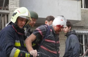 У Львові 8 поранених і 7 врятованих внаслідок російського ракетного удару У Львові 8 поранених і 7 врятованих внаслідок російського ракетного удару