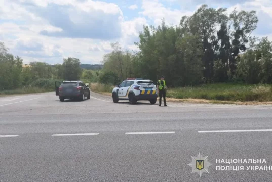 На трасі Київ–Чоп біля Загірців травмовані водій і пасажирка Honda