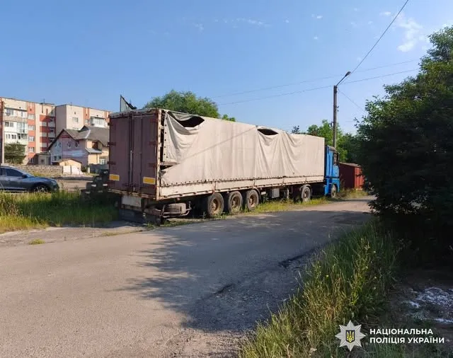 image У Стрию підпалили вантажівку: підозрюють 23-річного місцевого жителя