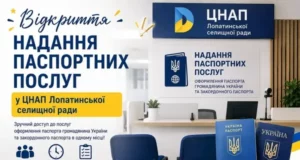 У Лопатині ЦНАП розпочав надавати паспортні послуги