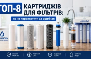 (Українська) ТОП-8 картриджів для фільтрів води: як не переплатити за заміну