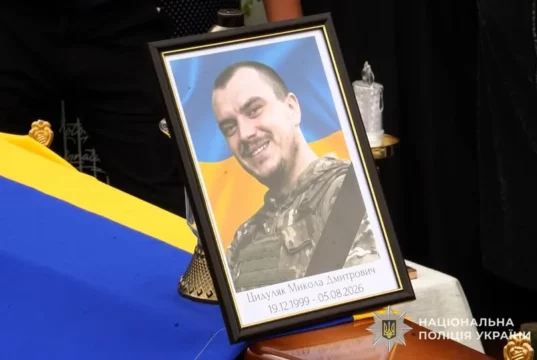 На Львівщині попрощалися з поліцейським полку «Сафарі» Миколою Цидуляком