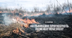 На Львівщині 11–12 серпня оголошено надзвичайну пожежну небезпеку