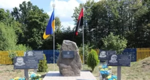 На Стрийщині у Межиріччі відкрили «Алею Слави» на честь полеглих воїнів
