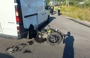 (Українська) На трасі Львів–Жовква у Малехові травмувався мотоцикліст На трасі Львів–Жовква у Малехові травмувався мотоцикліст