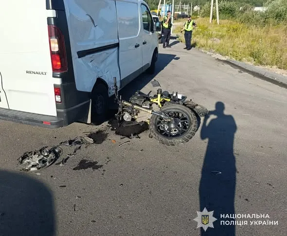 На трасі Львів–Жовква у Малехові травмувався мотоцикліст
