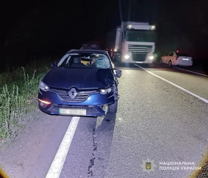 На трасі Львів–Луцьк загинув пішохід унаслідок наїзду автомобіля