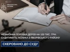Лісника з Яворівського району судитимуть за незаконну вирубку лісу на понад 100 тис. грн Лісника з Яворівського району судитимуть за незаконну вирубку лісу на понад 100 тис.