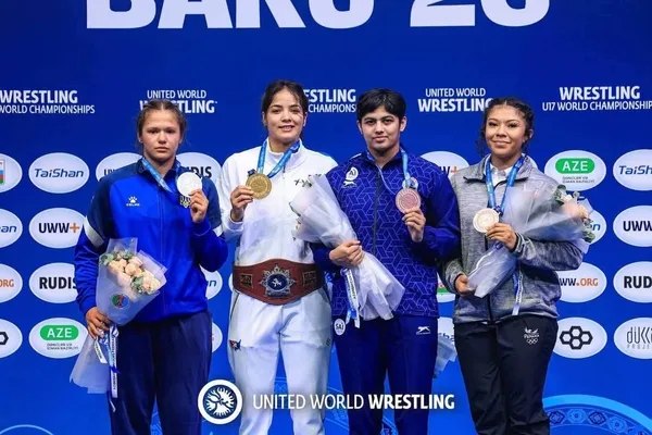 image Львівська борчиня Соломія Петрів здобула срібло чемпіонату світу U-17