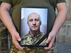 На Львівщині попрощалися з прикордонником Ігорем Окісом, який загинув на Харківщині