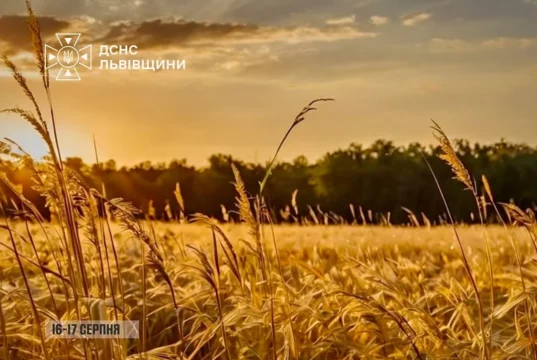 16–17 серпня на Львівщині прогнозують надзвичайну пожежну небезпеку
