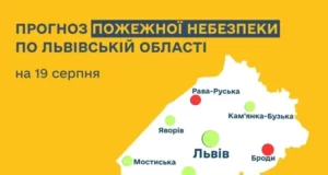 Прогноз пожежної небезпеки на 19 серпня