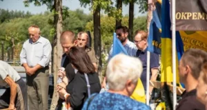 У Трускавці допоховали фрагменти останків воїна Андрія Доброновського