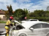 У Львові під час руху загорівся автомобіль на вулиці Липинського