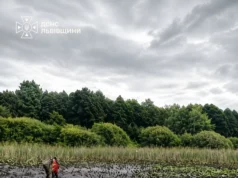 У Івано-Франковому рятувальники визволили жінку з болотистої місцевості