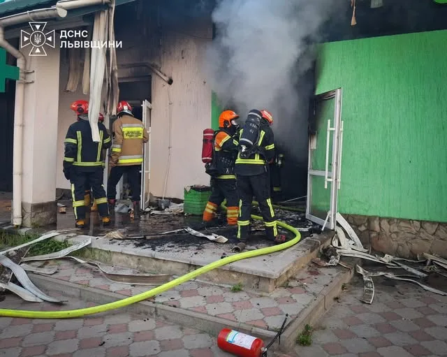 image У Львові під час пожежі в аптеці загинув чоловік