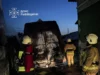 У селі Нова Кам'янка на Львівщині згорів мікроавтобус Mercedes-Benz Sprinter