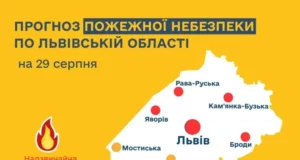 29 серпня прогнозують високу та надзвичайну пожежну небезпеку